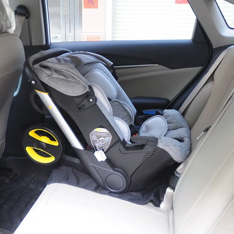 3-in-1 Baby Stroller with Car Seat – Multifunctional Travel System for Newborns & Infants
