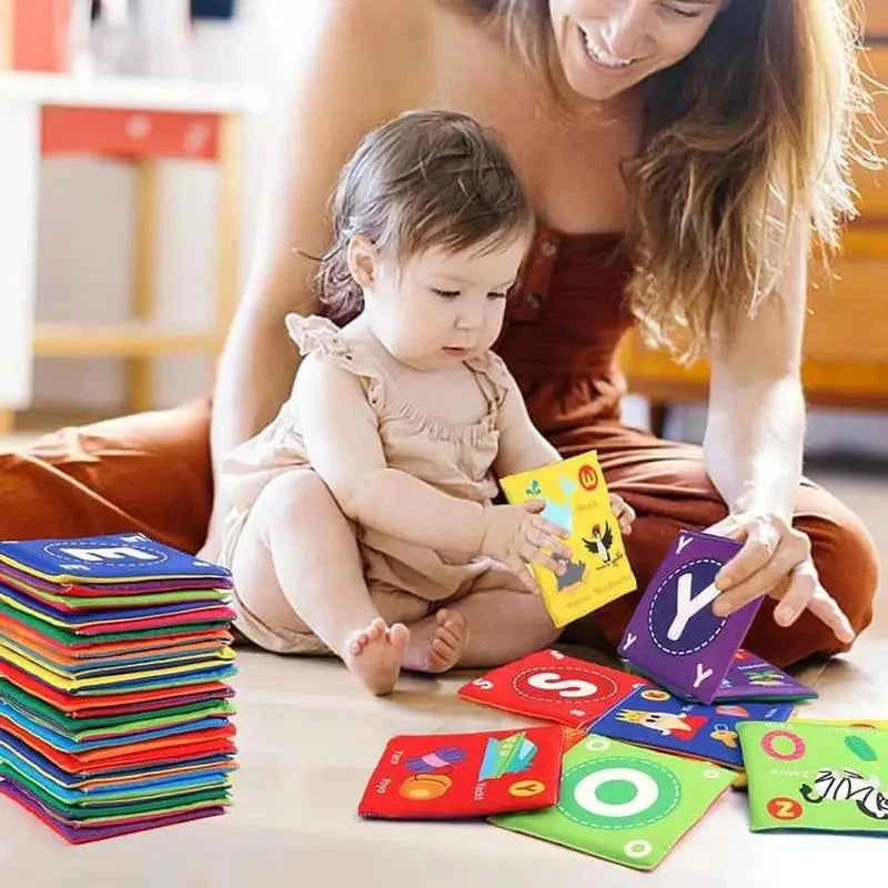 Portable Cloth Learning Book – Early Childhood Educational Toy for Toddlers