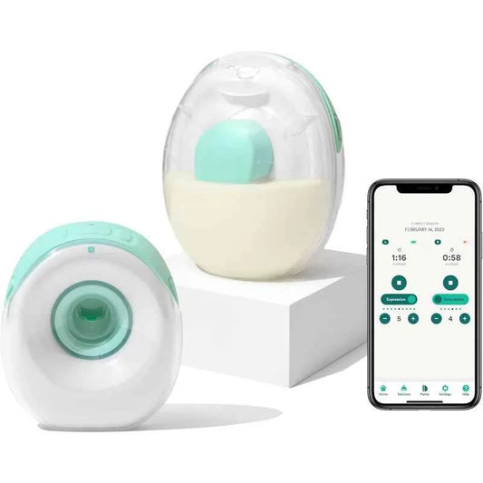 Hands-Free Wearable Breast Pump – Portable Electric Cordless Pump with 9 Suction Levels