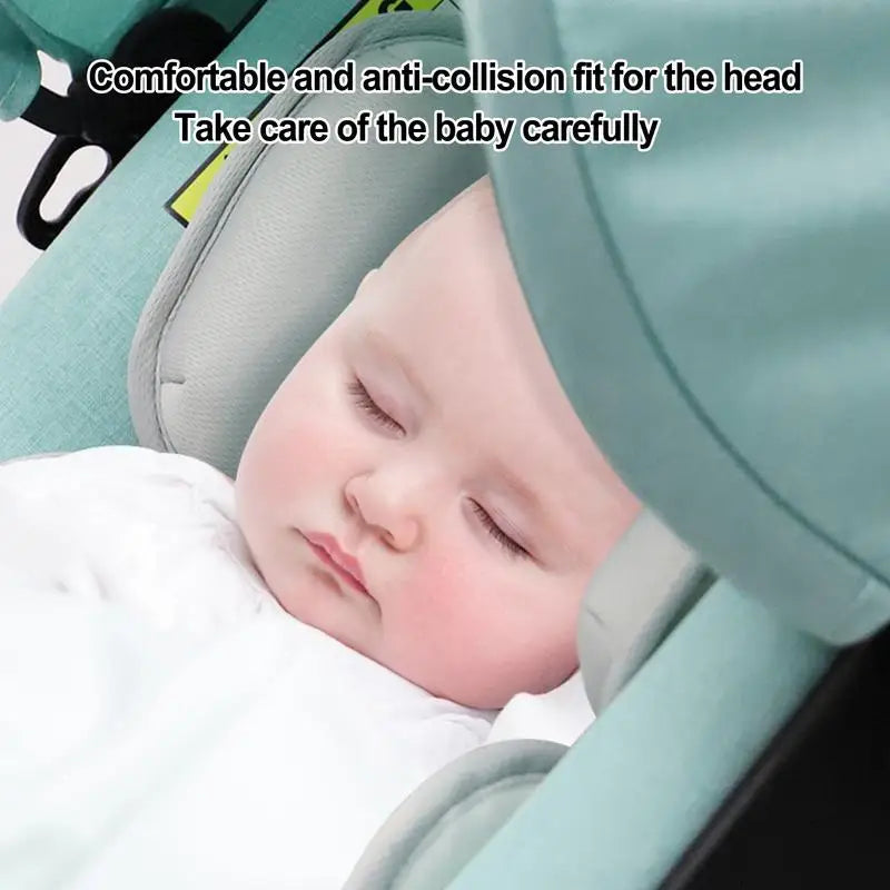 Infant Head and Body Support Pillow – Soft Cushion for Strollers, Car Seats & Travel