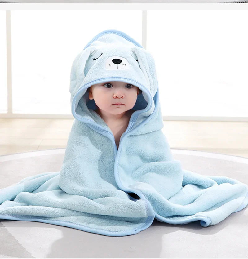 Custom Embroidered Baby Towel – Personalized Gift for Newborns & Toddlers