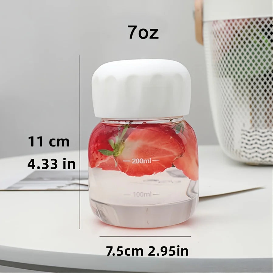 Portable Small Transparent Water Bottle – 1pc Travel-Friendly