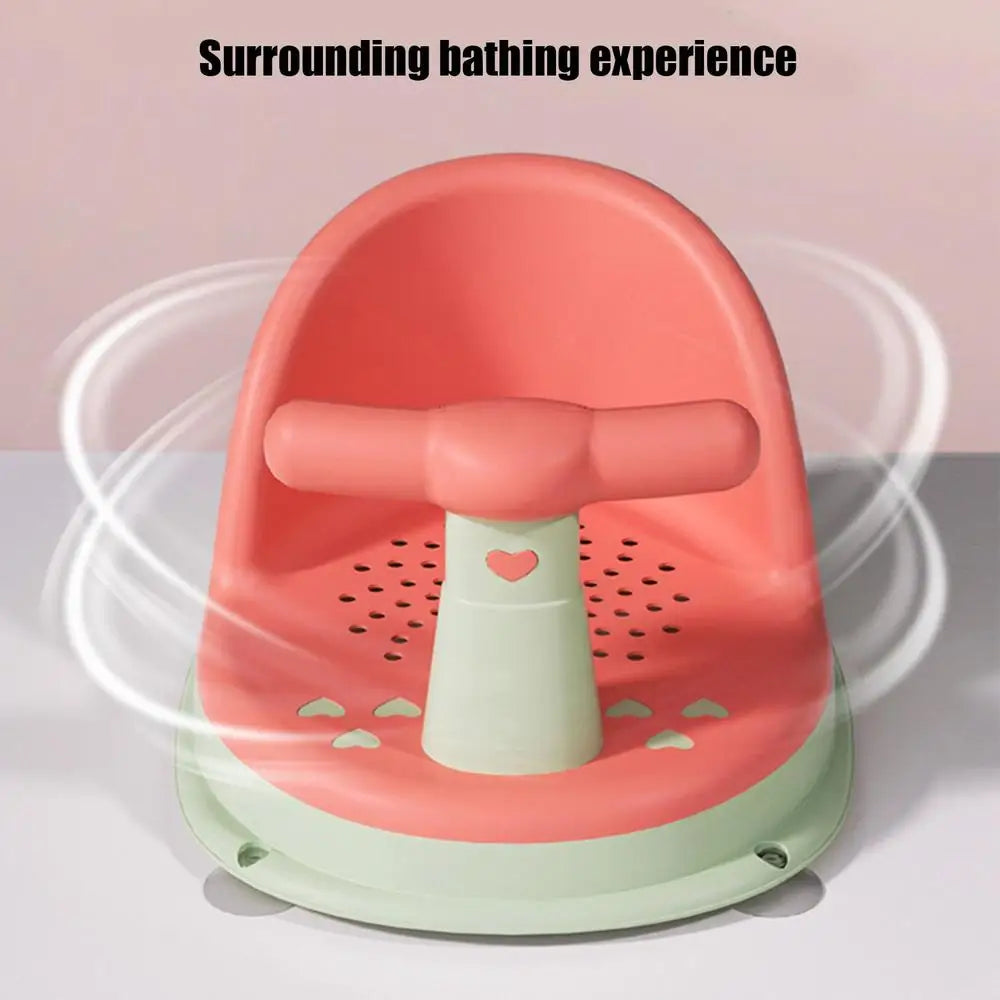 Baby Bath Seat with Suction Cups – 6–18 Months Toddler Support Chair - Haven's Heaven Boutique