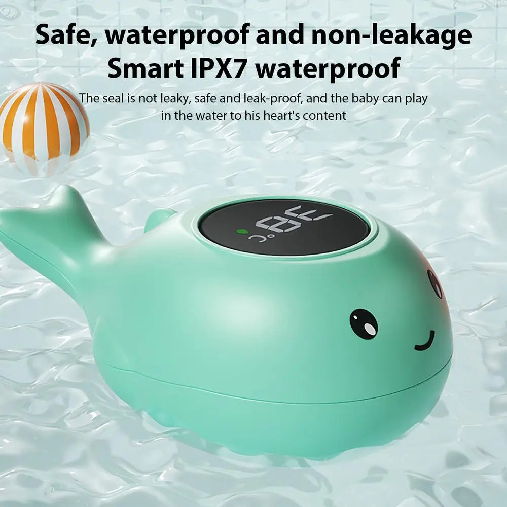 Baby Bath Thermometer – Whale Style Water Temperature Monitor - Haven's Heaven Boutique