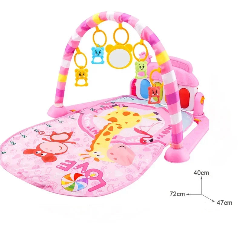 Baby Piano Play Mat & Activity Gym – 0–36 Months Development Toy