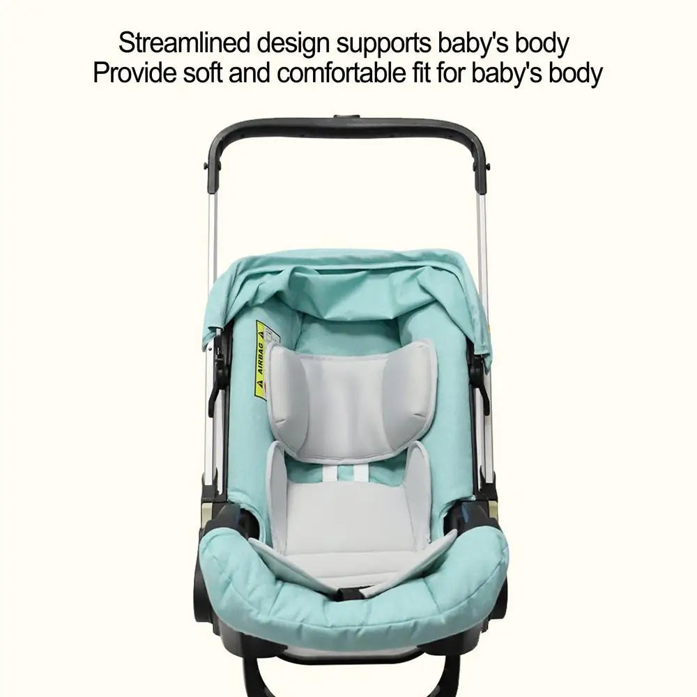 Infant Head and Body Support Pillow – Soft Cushion for Strollers, Car Seats & Travel