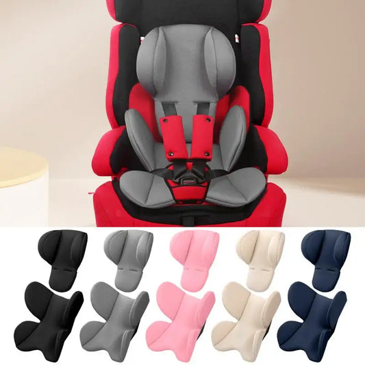 Infant Car Seat Insert & Head Support Pillow – Breathable Mesh Liner, Body Cushion for Pram & Stroller Safety