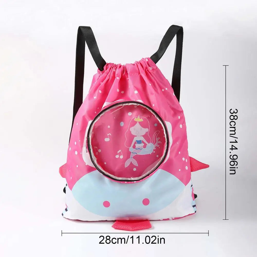 Kids Outdoor Swimming Beach Backpack – Waterproof Sports Bag with Dry and Wet Compartments - Haven's Heaven Boutique