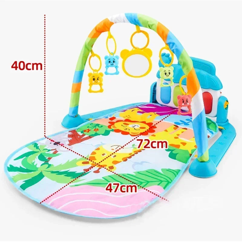 Baby Piano Play Mat & Activity Gym – 0–36 Months Development Toy