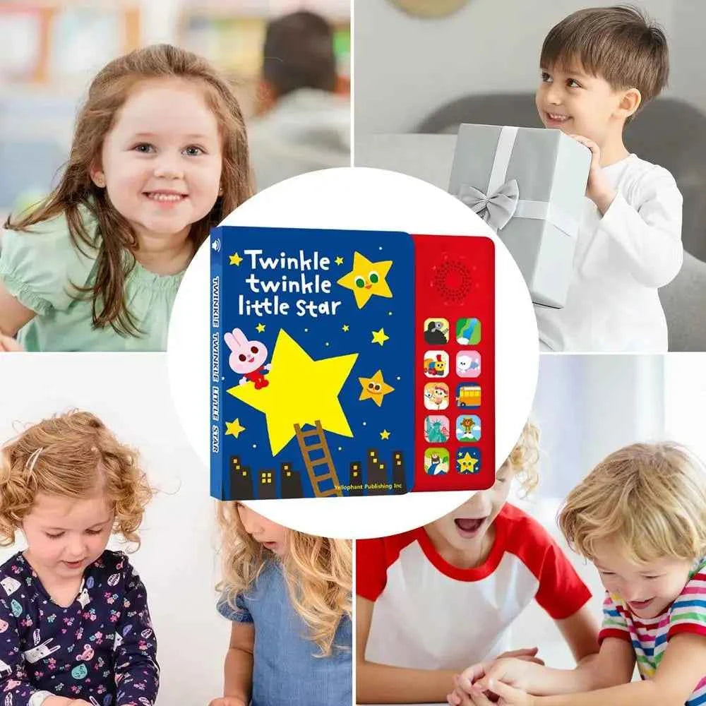 Musical Nursery Rhyme Book – 10 Classic Songs Early Learning