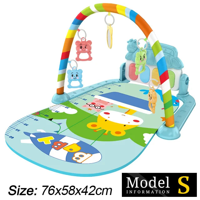 Musical Baby Play Gym & Fitness Stand – Early Learning Toy 0-36 Months