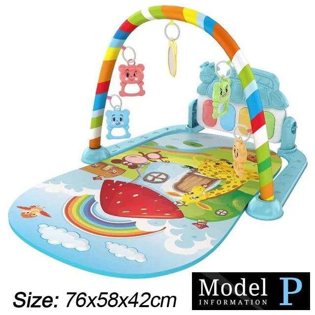 Musical Baby Play Gym & Fitness Stand – Early Learning Toy 0-36 Months