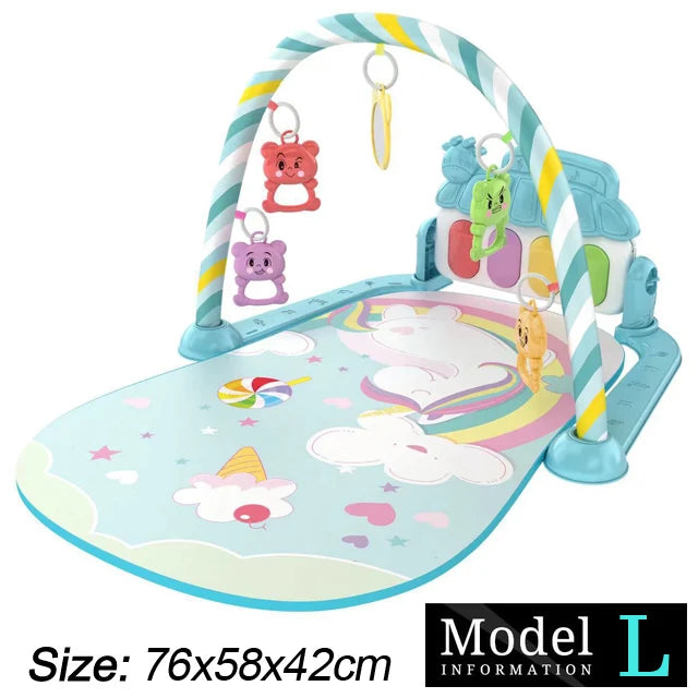 Musical Baby Play Gym & Fitness Stand – Early Learning Toy 0-36 Months