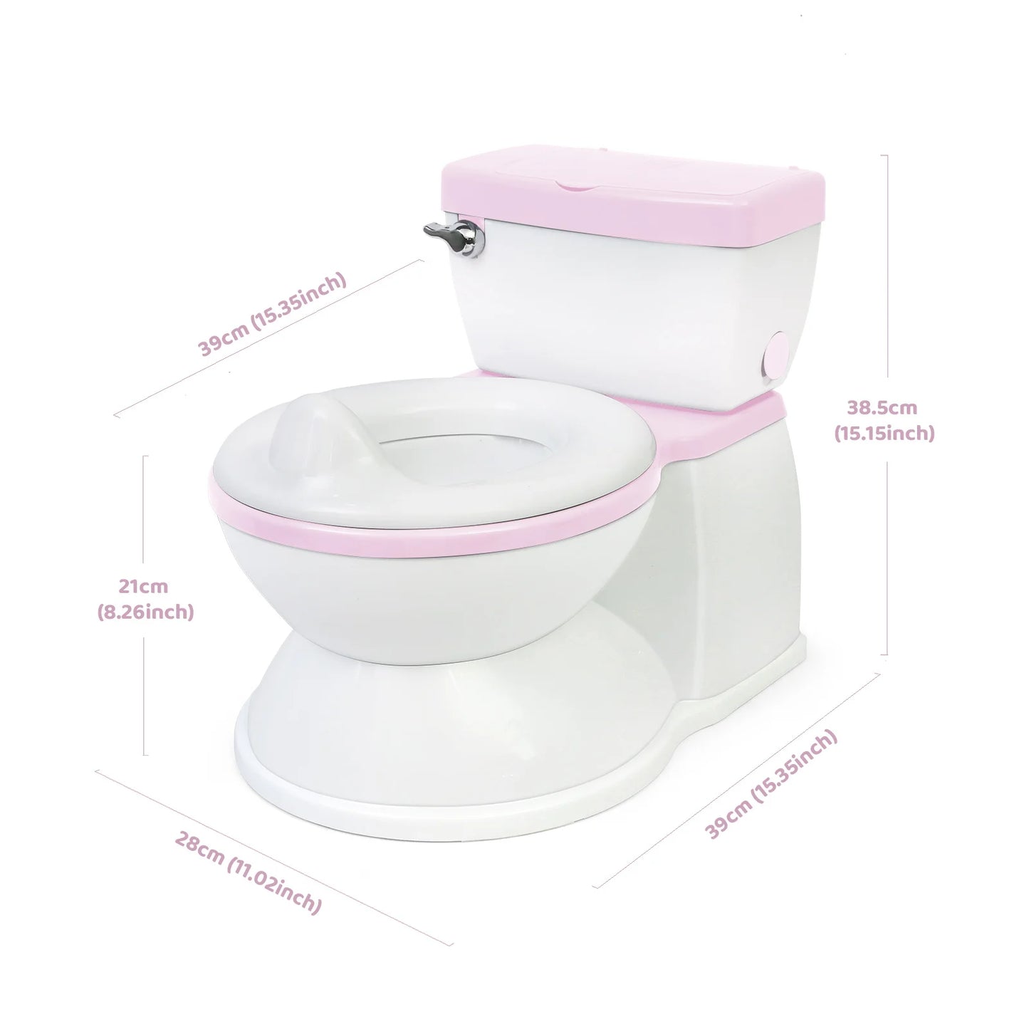 Children's Potty Training Toilet – Removable Seat & Portable Toddler Potty with Easy Clean Design