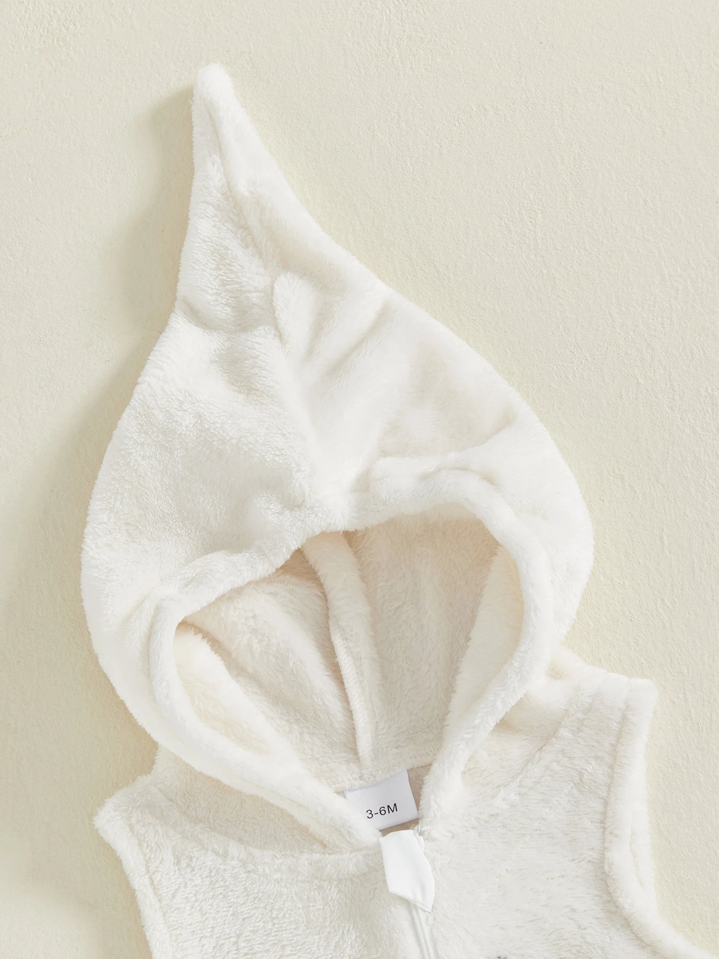 Toddler Halloween Costume – Hooded Ghost Romper with Striped Stockings Outfit