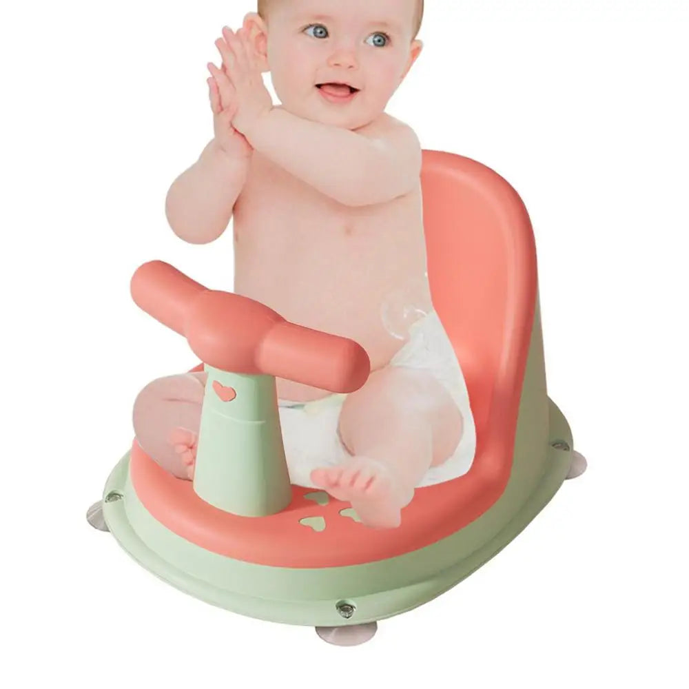 Baby Bath Seat with Suction Cups – 6–18 Months Toddler Support Chair - Haven's Heaven Boutique
