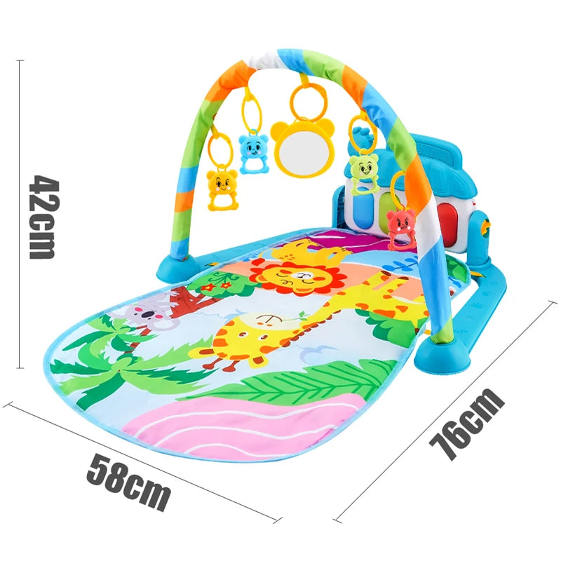 Musical Baby Play Gym & Fitness Stand – Early Learning Toy 0-36 Months
