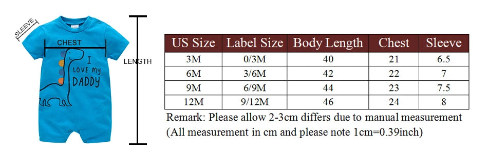 Newborn Baby Romper – Solid Cotton Unisex Jumpsuit, Infant & Toddler Onesie Overall