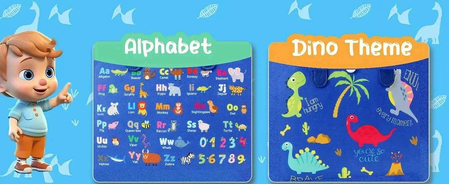 Busy Board Montessori Sensory Activity Toy – Travel Essential for Toddlers Ages 1-3, Road & Fine Motor Skill Development