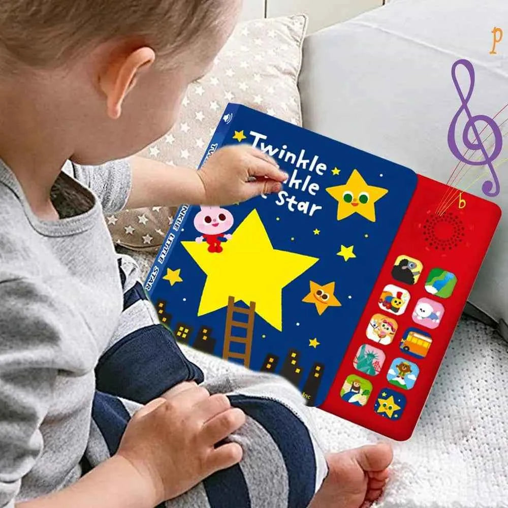 Musical Nursery Rhyme Book – 10 Classic Songs Early Learning