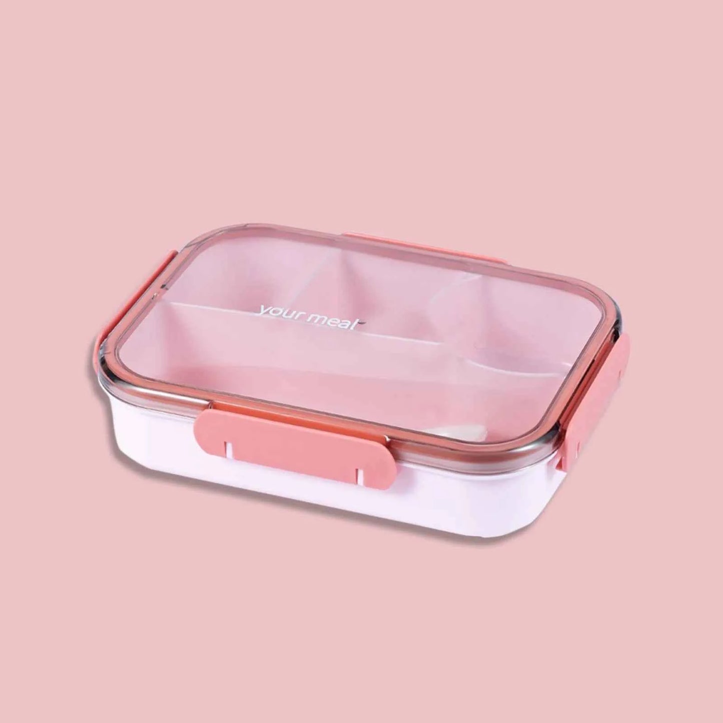 Microwave-Safe Lunch Box – Heat-Resistant Plastic Food & Fruit Storage Container with Secure Seal