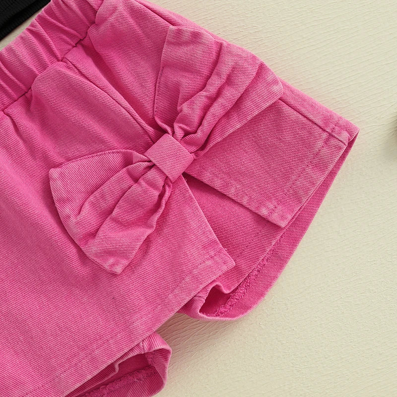 Bow Belle Summer Shorts Set