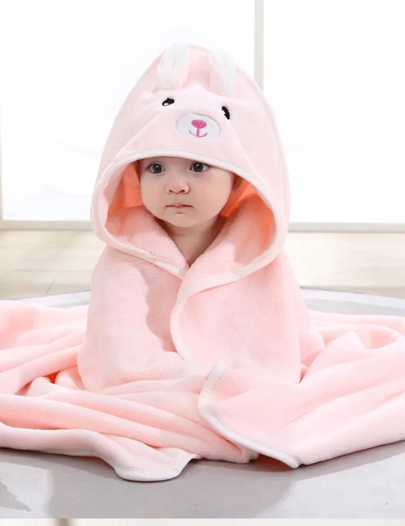 Custom Embroidered Baby Towel – Personalized Gift for Newborns & Toddlers