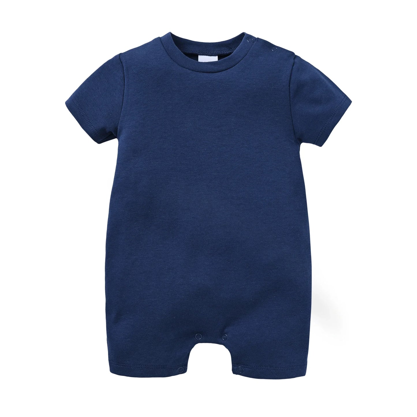 Newborn Baby Romper – Solid Cotton Unisex Jumpsuit, Infant & Toddler Onesie Overall