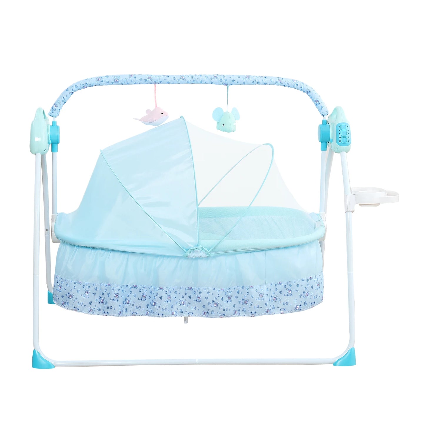 Havens Heaven Automatic Baby Swing – Infant Cradle with Music & Mosquito Net