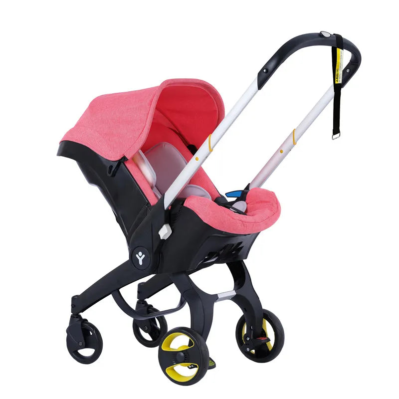 3-in-1 Baby Stroller with Car Seat – Multifunctional Travel System for Newborns & Infants