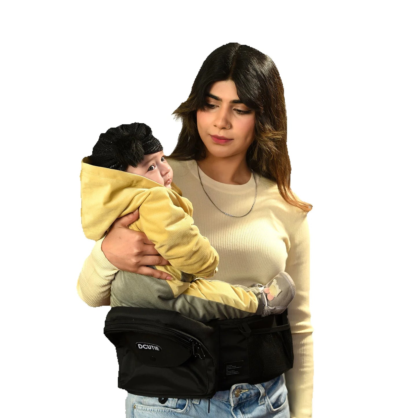 Adjustable Ergonomic Baby Hip Seat Carrier – Lightweight Waist Seat for Newborns & Toddlers (6–36 Months) - Haven's Heaven Boutique