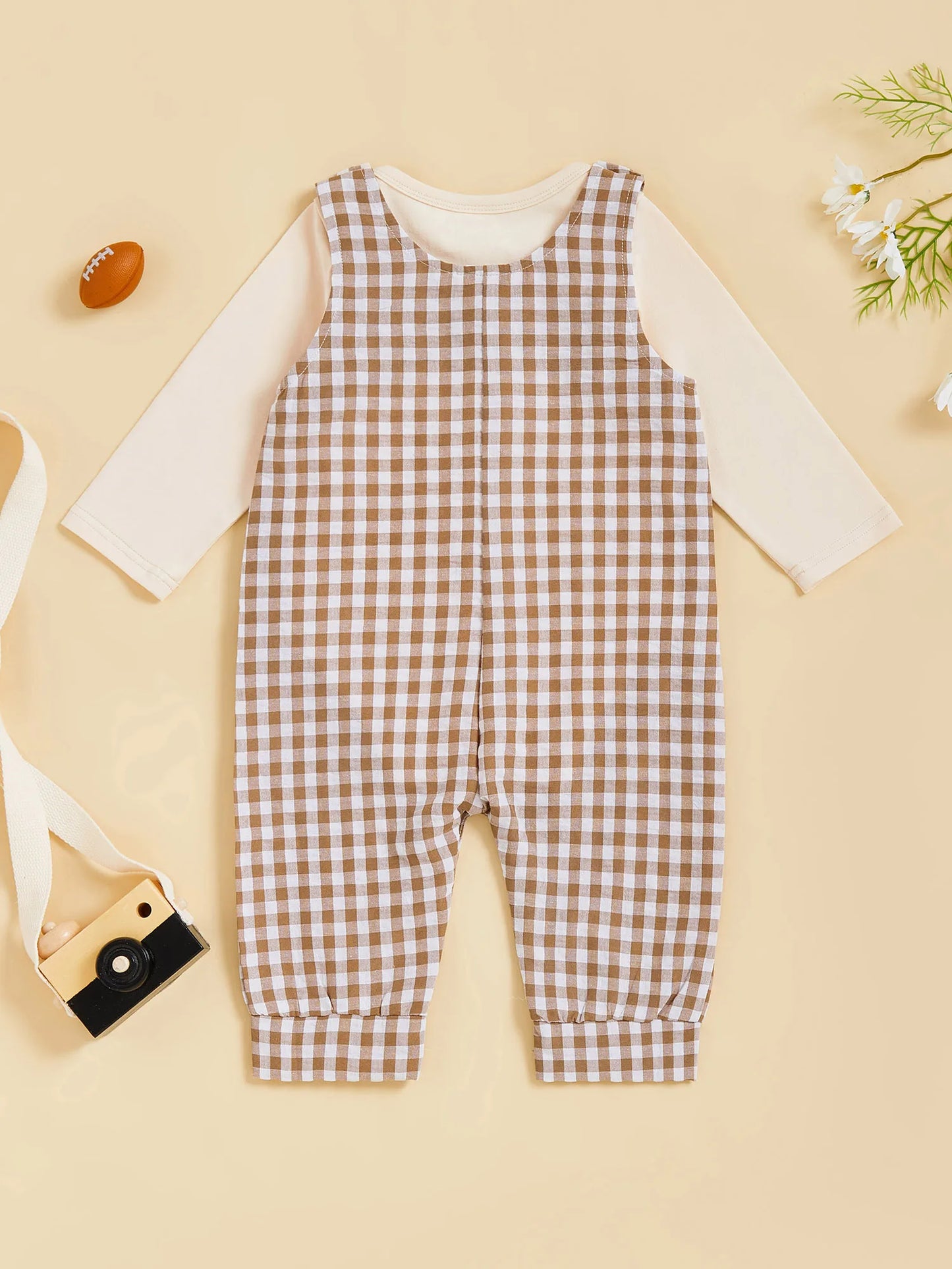 Toddler Football Outfit – Short Sleeve Jersey and Shorts 2-Piece Summer Activewear Set