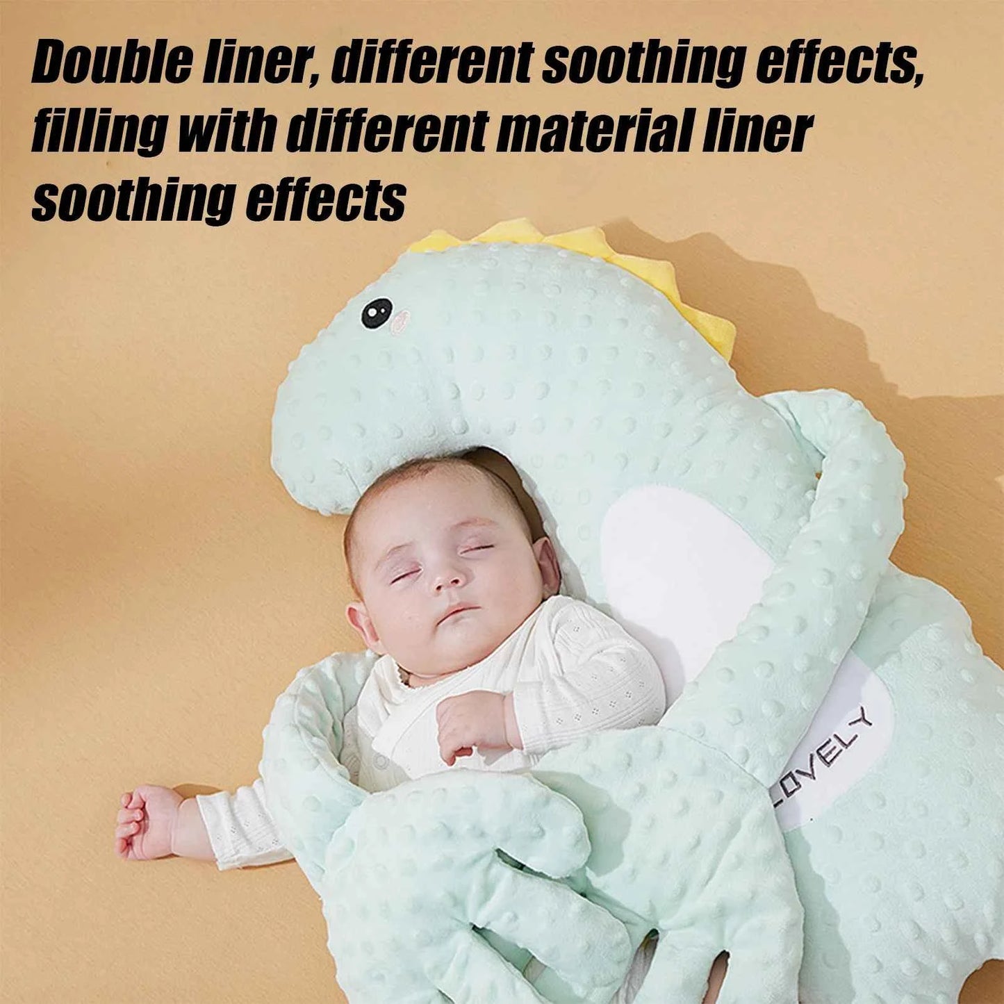 Electric Baby Sleep Patting Doll with Soothing Palm, Remote-Control Hand Pillow, Adjustable Baby Sleep Soother