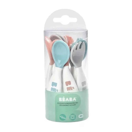 10-Piece Toddler Self-Feeding Cutlery Set – BPA-Free Lightweight Forks & Spoons, Easy to Clean, Durable for Fine Motor Skill Development
