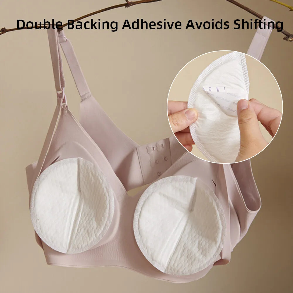 Disposable Nursing Pads – Thin, Absorbent Breast Pads for Breastfeeding Moms by SUNVENO 60/100pcs