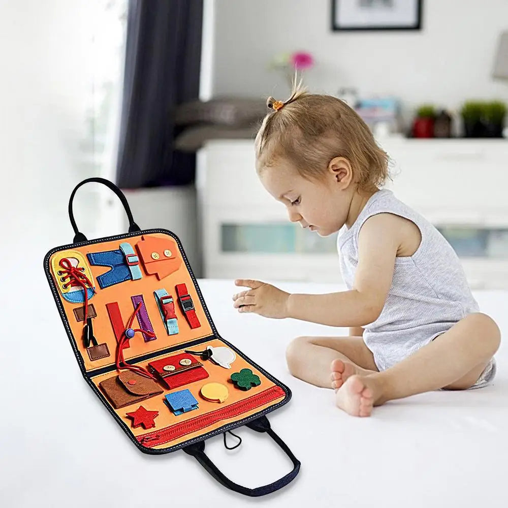 Dressing Boards For Preschool Learn To Dress Boards Sensory Quiet Books Educational Sensory Toys Easy Learning Lightweight