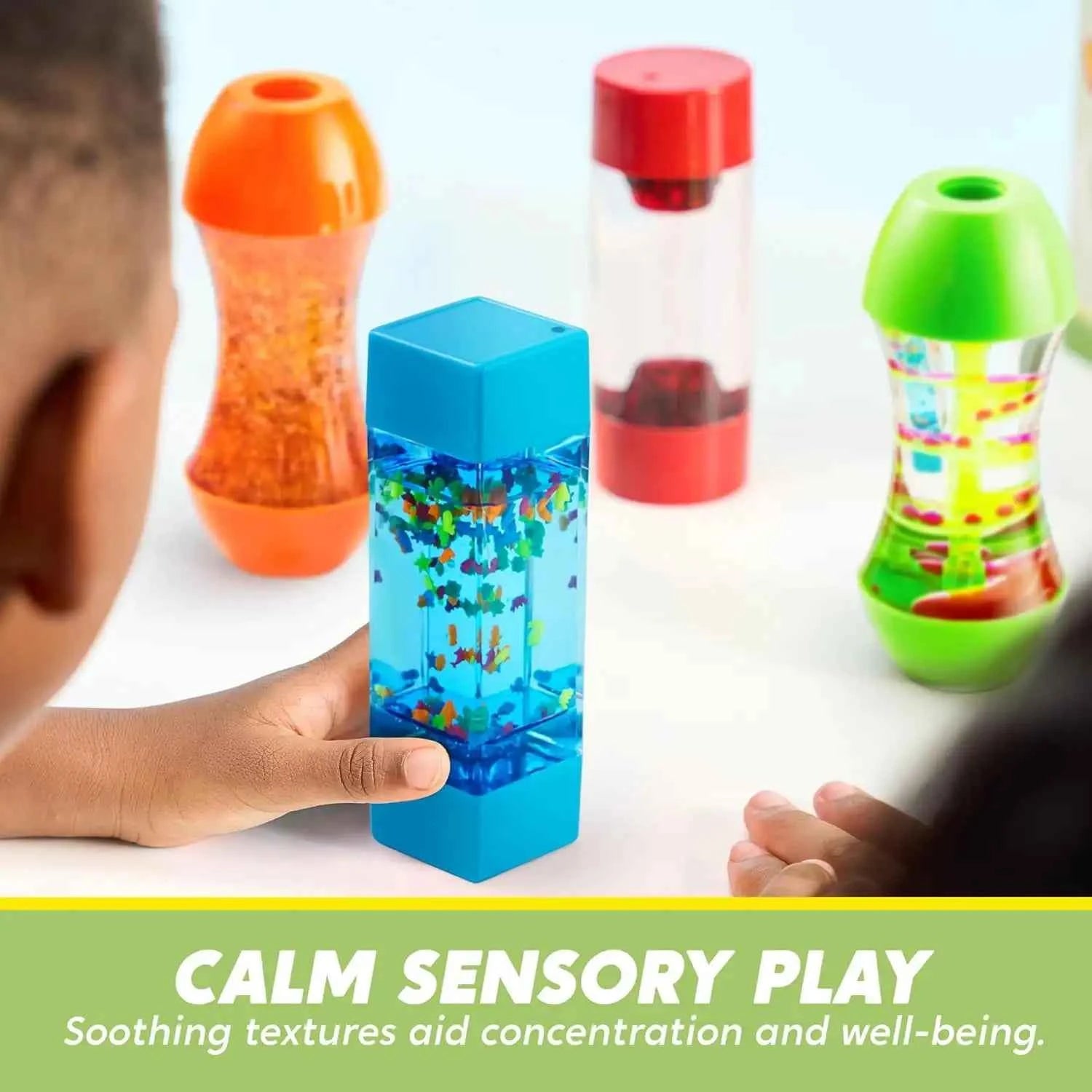 4-Pack Sensory Fidget Toys – Stress Relief and Calming Therapy Toys for Kids with Autism