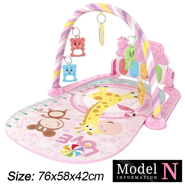 Musical Baby Play Gym & Fitness Stand – Early Learning Toy 0-36 Months
