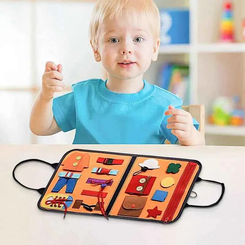 Dressing Boards For Preschool Learn To Dress Boards Sensory Quiet Books Educational Sensory Toys Easy Learning Lightweight