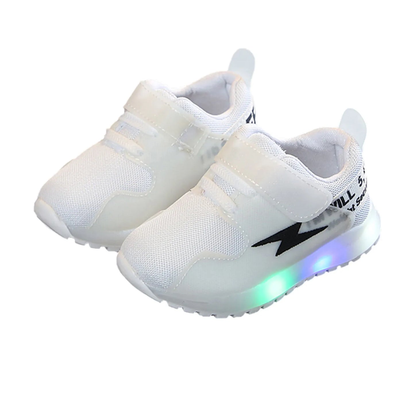 Children’s LED Light-Up Sneakers – Breathable Mesh Sport Shoes for Boys & Girls, Non-Slip Casual Kids Sneakers