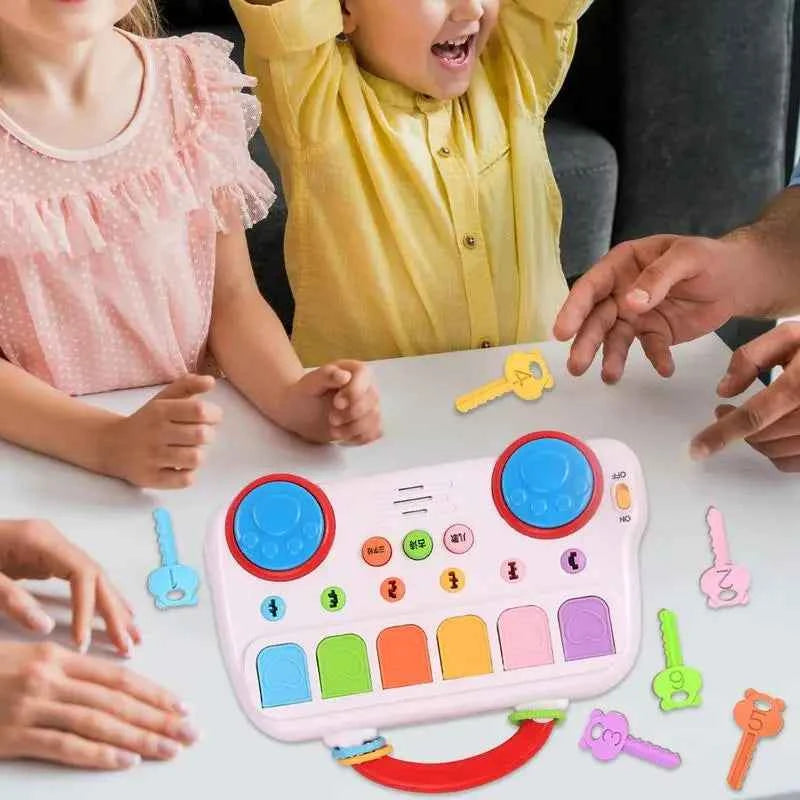 Animal Popping Musical Toy for Toddlers – Interactive Educational Color Sorting Toy for Ages 1-3