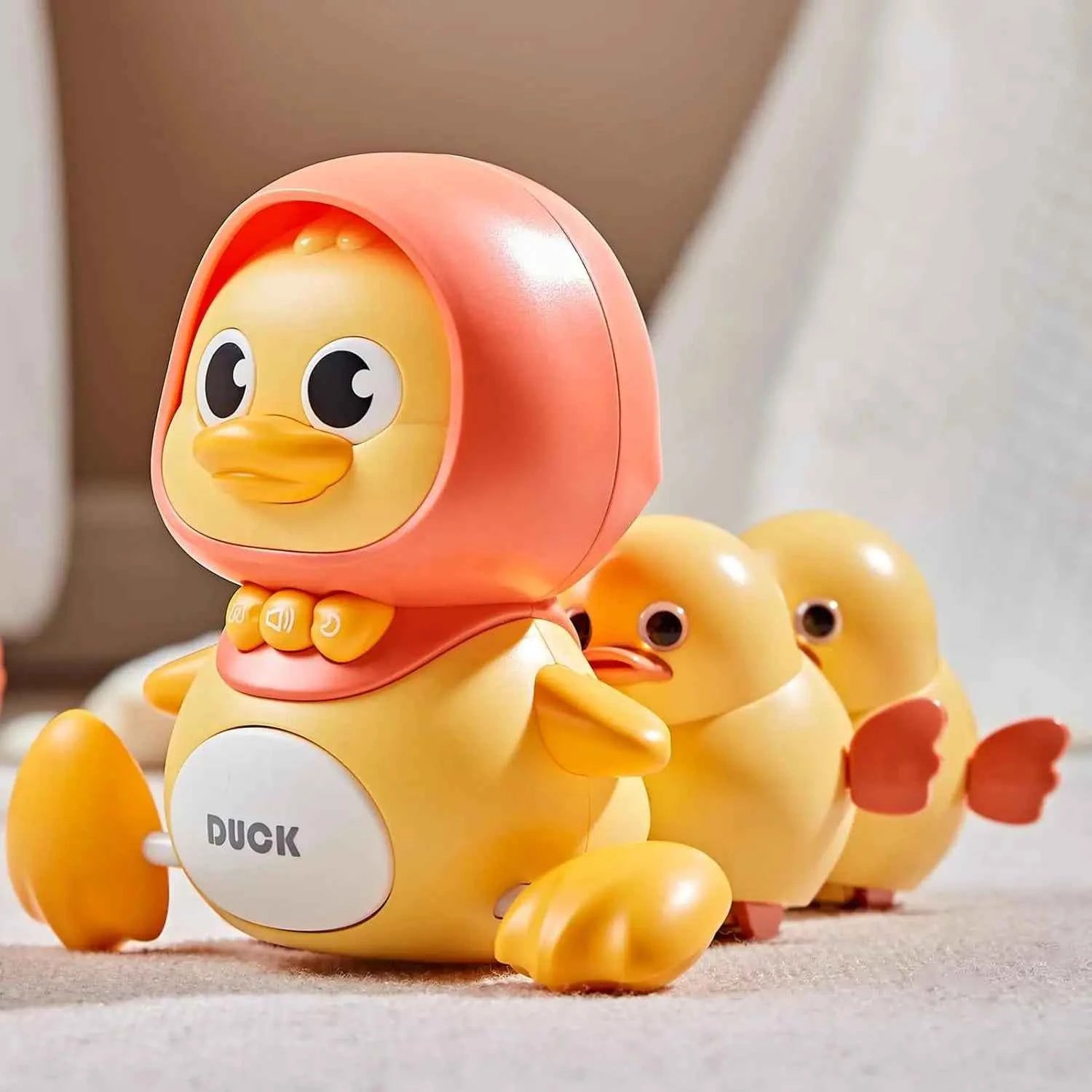 Musical Walking Duck Toy for Babies - Crawling, Swinging, and Dancing Light-Up Toddler Toy