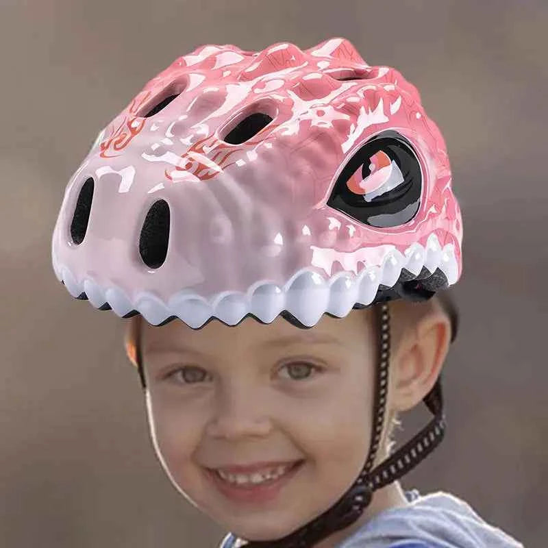 Toddler Bike Helmet Dinosaur Design – Kids Multi-Sport Protective Helmet for Bicycle, Scooter, and Skate