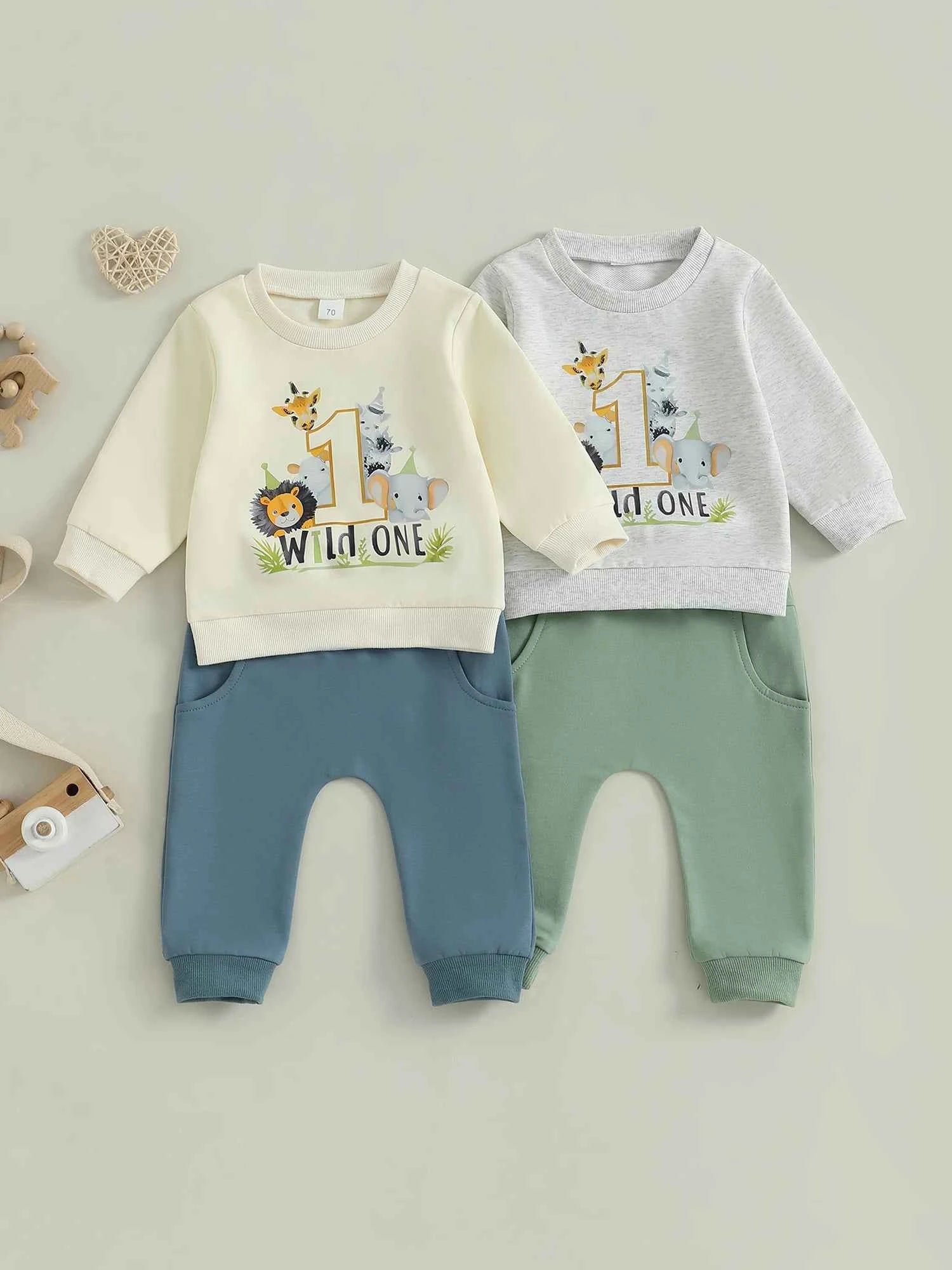 Baby Girl First Birthday Outfit – Floral Print Romper with Headband Toddler Clothes Set