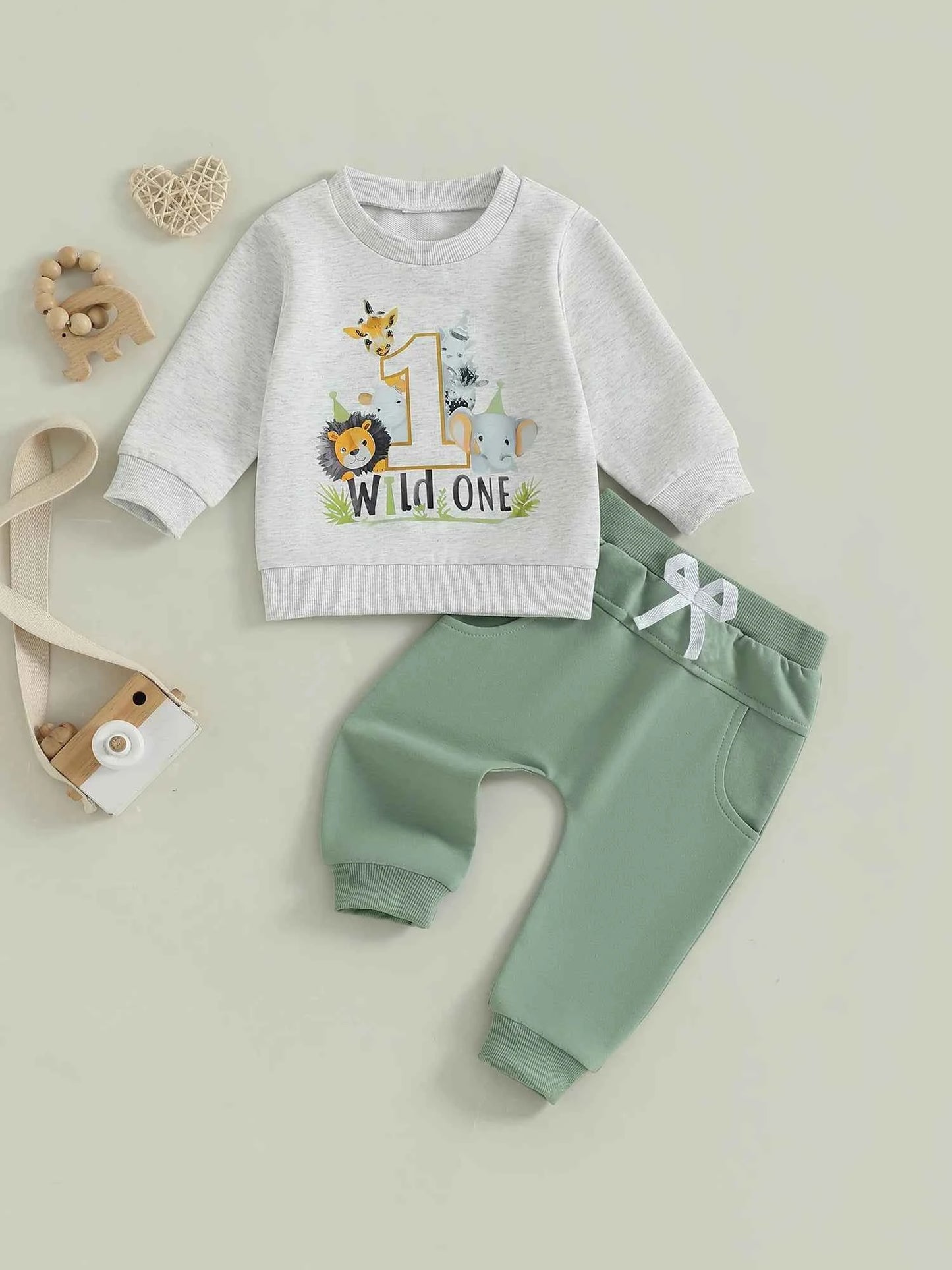 Baby Girl First Birthday Outfit – Floral Print Romper with Headband Toddler Clothes Set
