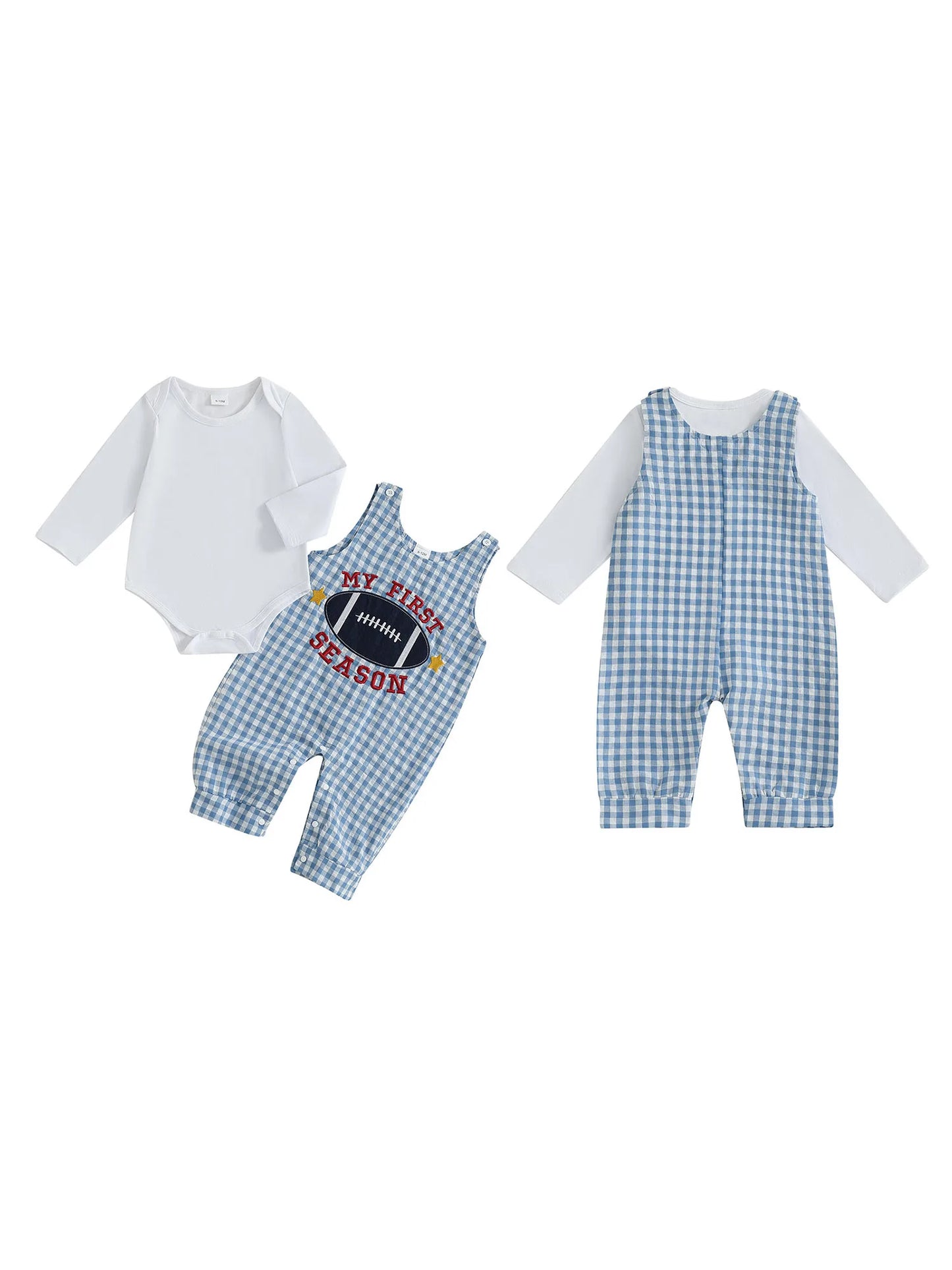 Toddler Football Outfit – Short Sleeve Jersey and Shorts 2-Piece Summer Activewear Set