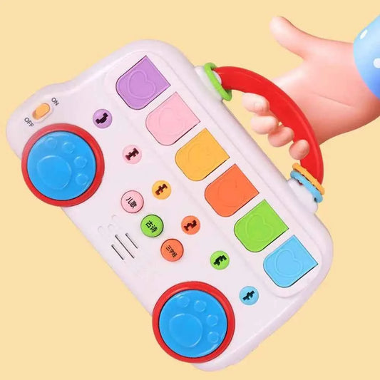 Animal Popping Musical Toy for Toddlers – Interactive Educational Color Sorting Toy for Ages 1-3