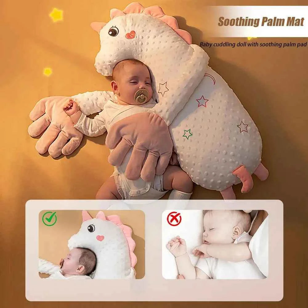 Electric Baby Sleep Patting Doll with Soothing Palm, Remote-Control Hand Pillow, Adjustable Baby Sleep Soother