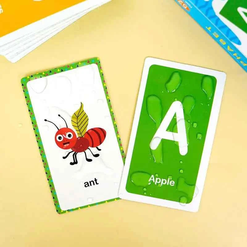 Alphabet Flash Cards for Toddlers & Preschoolers – Educational Learning Cards (52 Cards)
