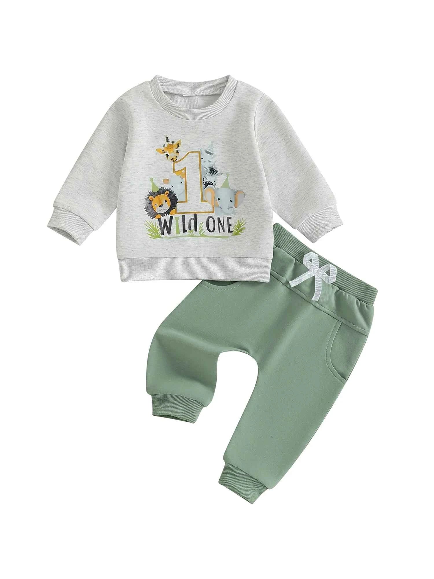 Baby Girl First Birthday Outfit – Floral Print Romper with Headband Toddler Clothes Set